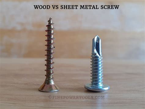 sheet metal screw in wood|types of sheet metal screws.